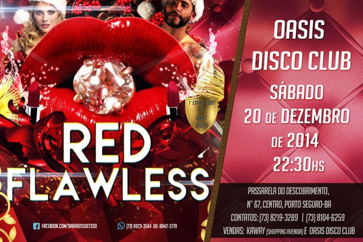 Cartaz   Oasis Disco Club - Rua Assis Chateaubriand, 67 - Centro (Passarela do Descobrimento) , Sábado 20 de Dezembro de 2014
