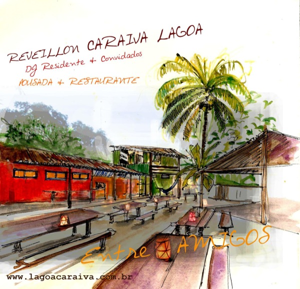 Cartaz   Bar Lagoa - Beco da Lagoa, 1900, Quinta-feira 31 de Dezembro de 2015