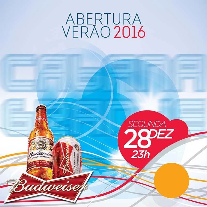 Cartaz   Cabana Grande - Estrada da Pitinga - Praia do Parracho, Segunda-feira 28 de Dezembro de 2015