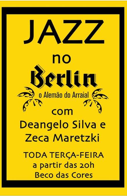 Cartaz   Berlin - Beco das Cores - Rua do Mucug, 201, Terça-feira 15 de Dezembro de 2015