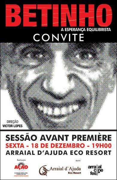 Cartaz   Arraial Eco Resort - Estrada da Balsa - Ponta do Apaga-Fogo, Sexta-feira 18 de Dezembro de 2015