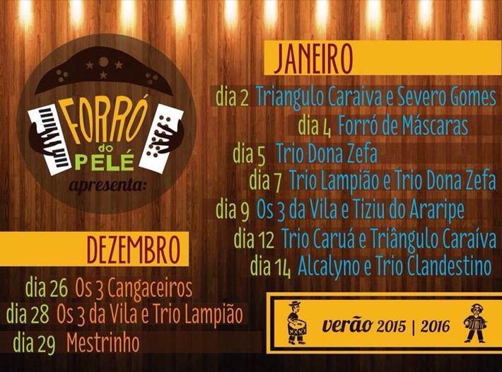 Cartaz   Forr do Pel - Rua dos Navegantes, Segunda-feira 4 de Janeiro de 2016