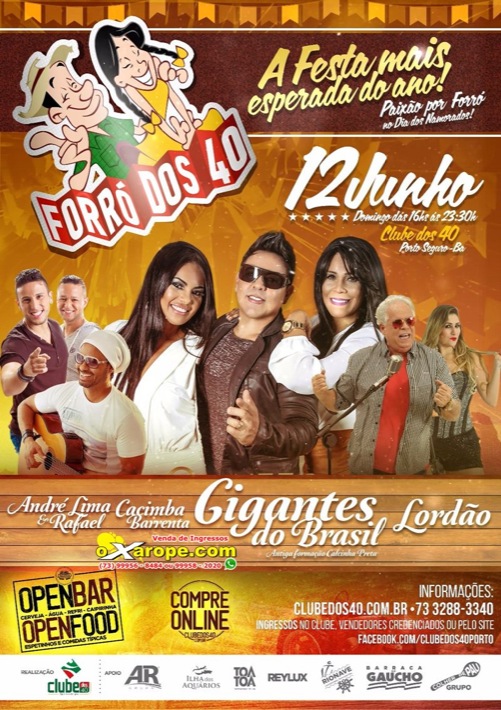 Cartaz   Complexo de Lazer Ta Ta - Praia de Taperapuan, Domingo 12 de Junho de 2016