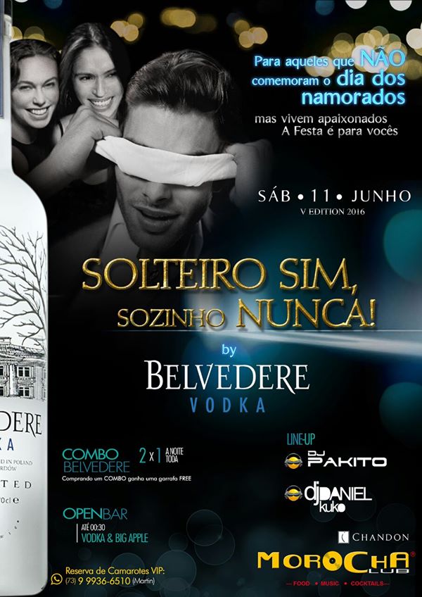 Cartaz   Morocha Club - Estrada do Mucug, 290, Sábado 11 de Junho de 2016