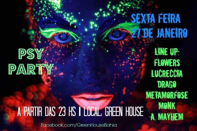 Cartaz   Green House - Rua do Prado, 242, Sexta-feira 27 de Janeiro de 2017