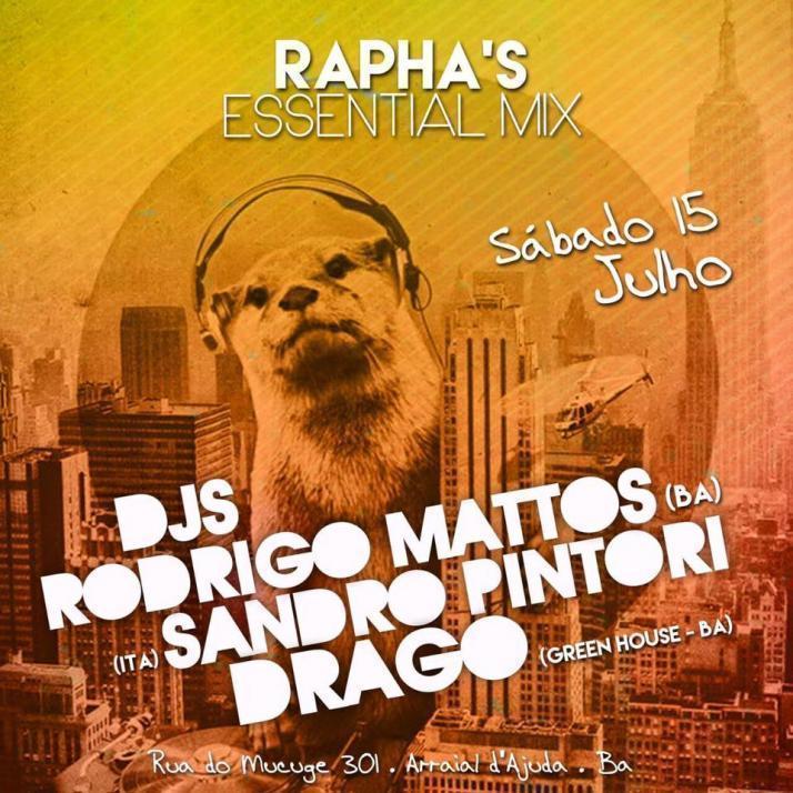 Cartaz   Rapha's Essential Mix - Estrada do Mucug, Sábado 15 de Julho de 2017
