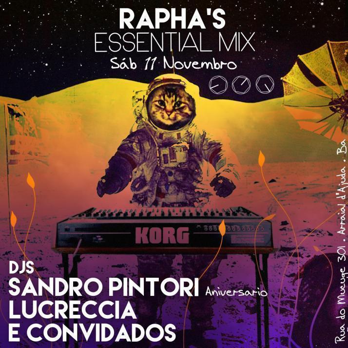 Cartaz   Rapha's Essential Mix - Estrada do Mucug, Sábado 11 de Novembro de 2017