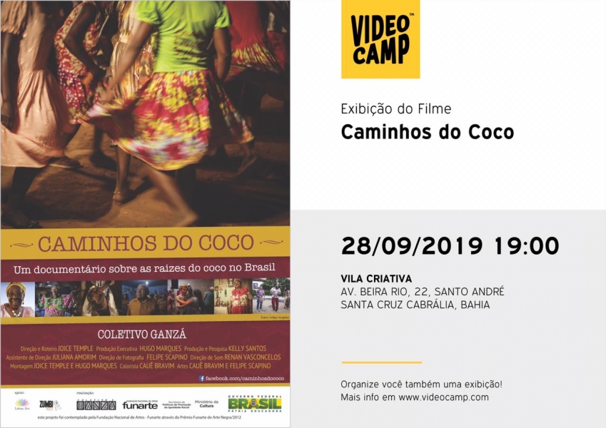 Cartaz   Vila Criativa - Rua Beira Rio 22 - Santo Andr, Sábado 28 de Setembro de 2019