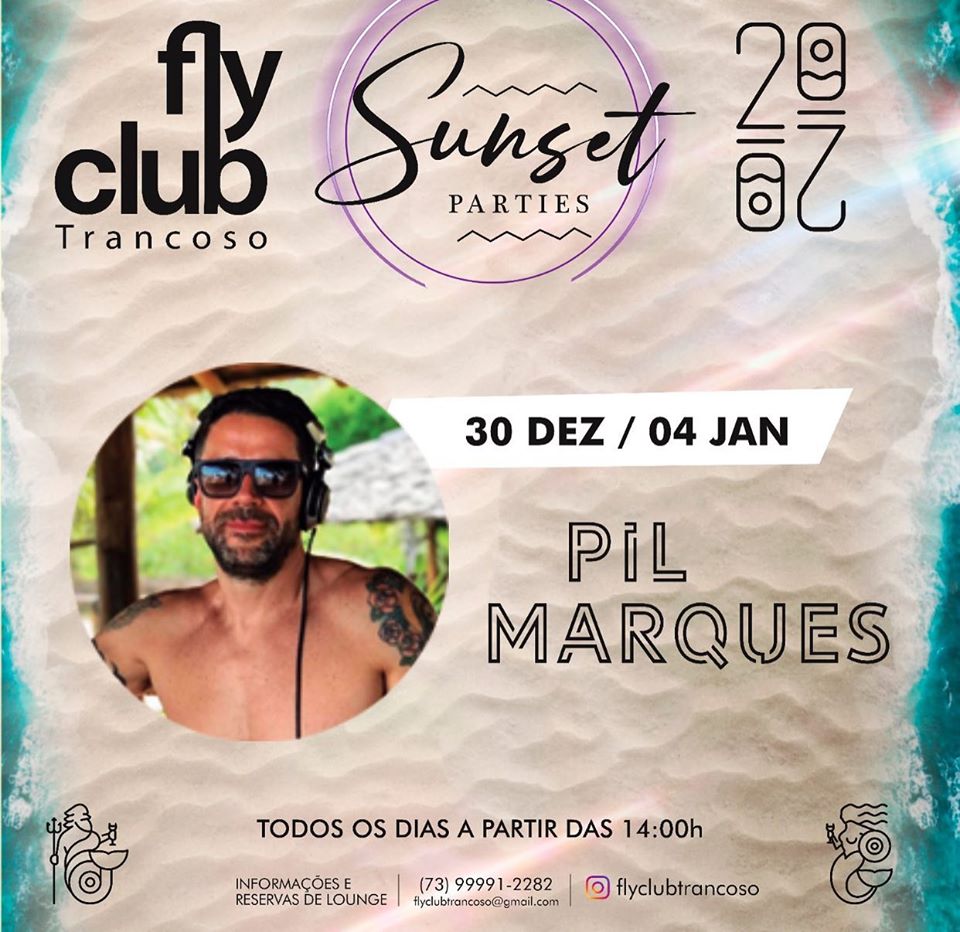 Cartaz   Fly Club - Praia dos Nativos, Segunda-feira 30 de Dezembro de 2019