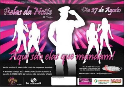 Cartaz   Praia de Taperapuan, Sexta-feira 27 de Agosto de 2010