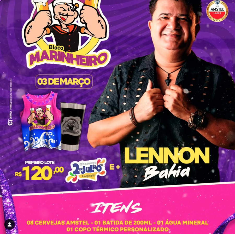 Cartaz   Carnaval Cultural - Casa da Lenha - Praa Visconde de Porto Seguro, s/n, Segunda-feira 3 de Março de 2025