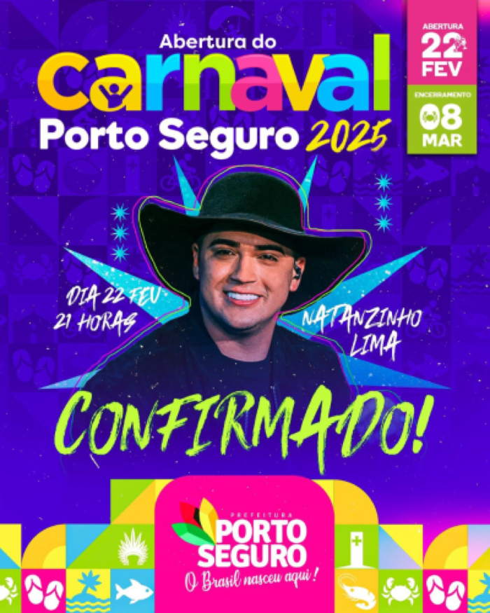 Cartaz   Passarela da Cultura - Centro, Sábado 22 de Fevereiro de 2025