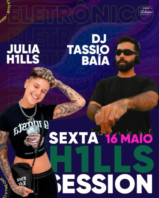 Cartaz   Balla Club - Rua du Mucug, 250, Sexta-feira 16 de Maio de 2025