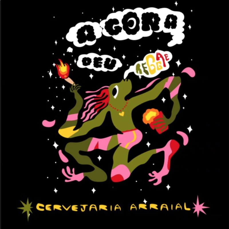 Cartaz   Cervejaria Arraial d'Ajuda - Rua do Mucug, 150 -  Centro, Sábado 7 de Junho de 2025