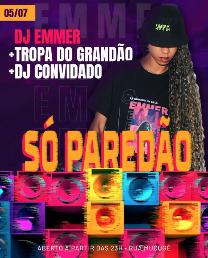Cartaz   Balla Club - Rua du Mucug, 250, Sábado 5 de Julho de 2025
