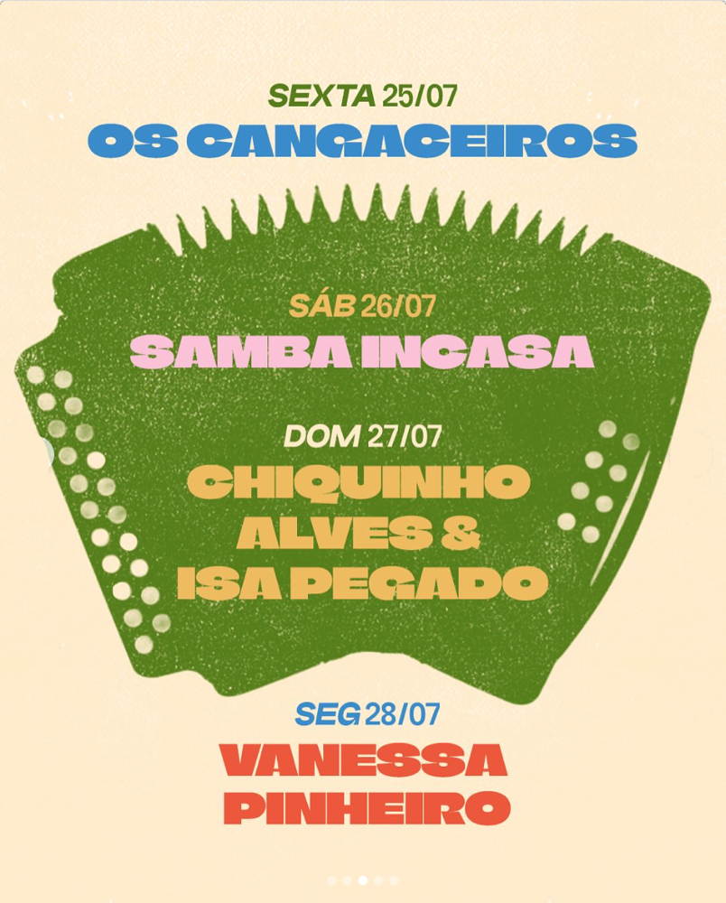 Cartaz   Armazm Santo Antnio - Praa Brigadeiro Eduardo Gomes, 138, Sexta-feira 25 de Julho de 2025