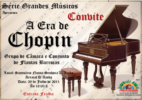 Cartaz   Santurio Nossa Senhora D'Ajuda, Sexta-feira 29 de Julho de 2011
