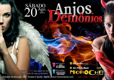 Cartaz   Morocha Club - Estrada do Mucug, 290, Sábado 20 de Agosto de 2011