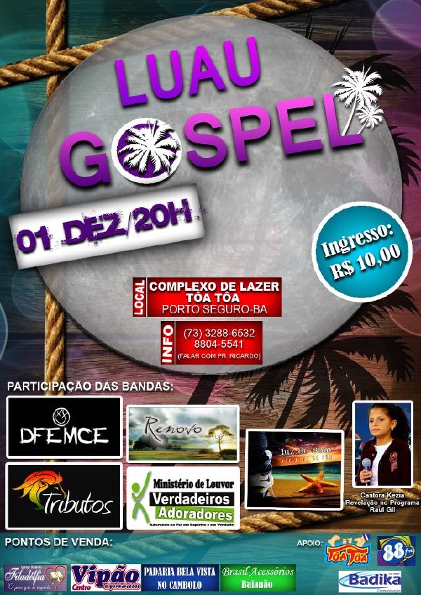 Cartaz   Complexo de Lazer Ta Ta - Praia de Taperapuan, Sábado 1 de Dezembro de 2012