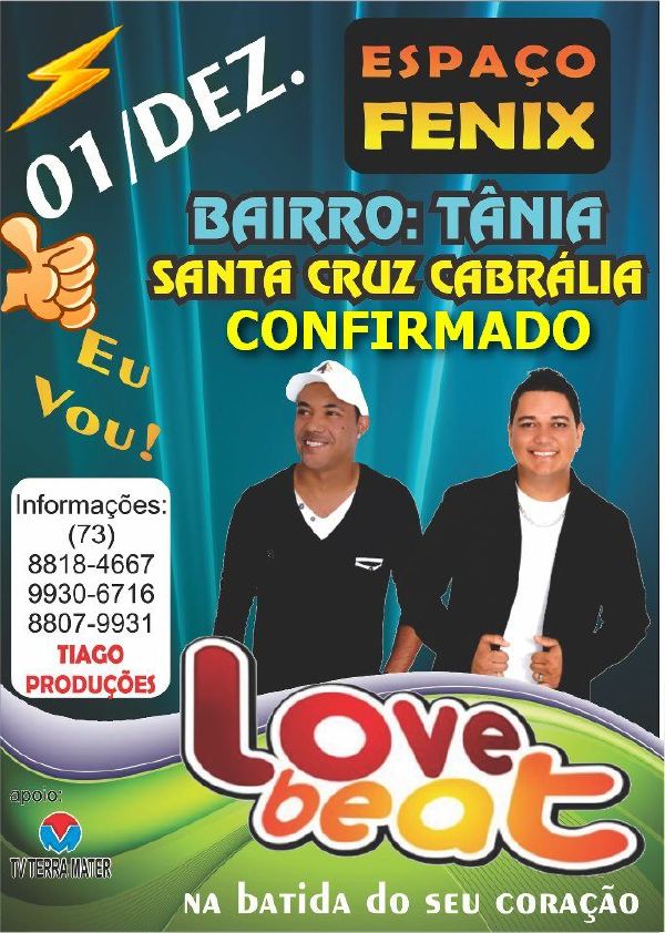 Cartaz   Espao Fenix - Bairro Tania, Sábado 1 de Dezembro de 2012