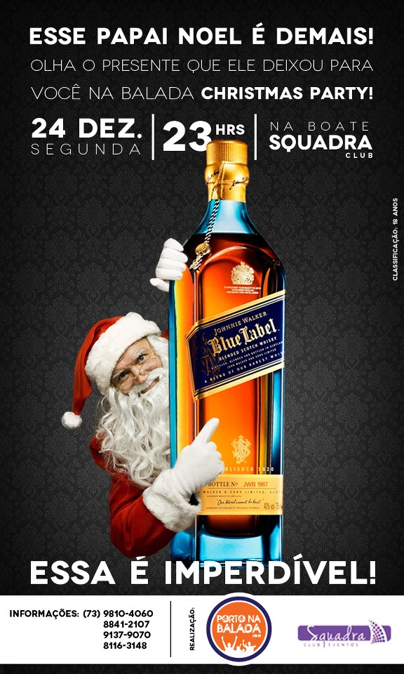Cartaz   Squadra Club Eventos - Praa do Mundia - Orla norte, Segunda-feira 24 de Dezembro de 2012