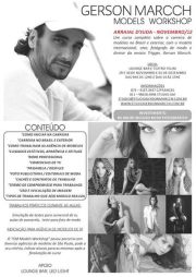 panfleto Workshop Modelos - Gerson Marcch