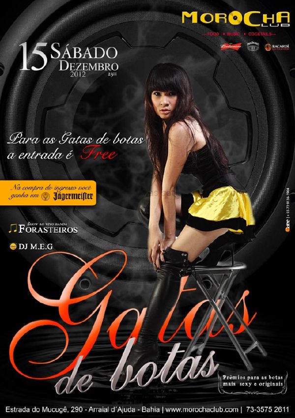Cartaz   Morocha Club - Estrada do Mucug, 290, Sábado 15 de Dezembro de 2012