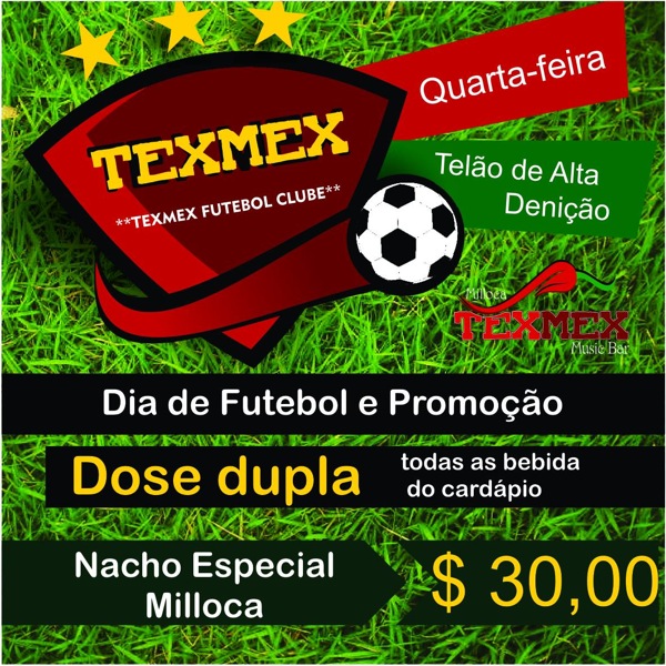 Cartaz   Milloca TexMex Music Bar - Rua du Mucug, 250, Quarta-feira 13 de Novembro de 2013