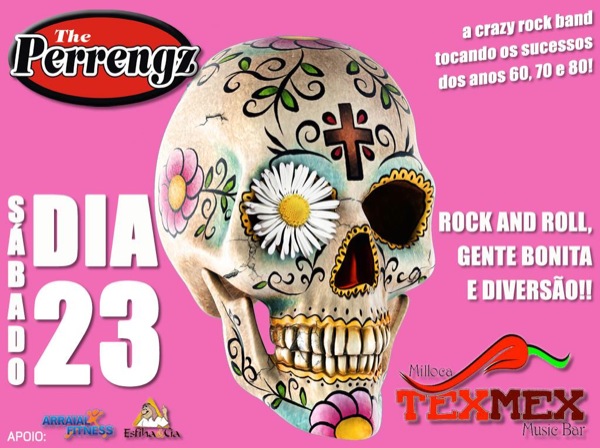 Cartaz   Milloca TexMex Music Bar - Rua du Mucug, 250, Sábado 23 de Novembro de 2013