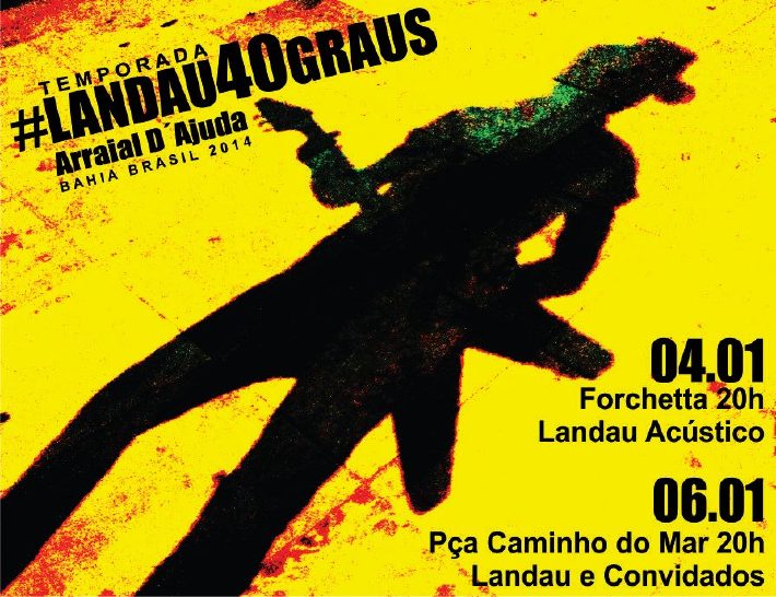 Cartaz   Praa Caminho do Mar - Rua do Mucug, 246 , Segunda-feira 6 de Janeiro de 2014