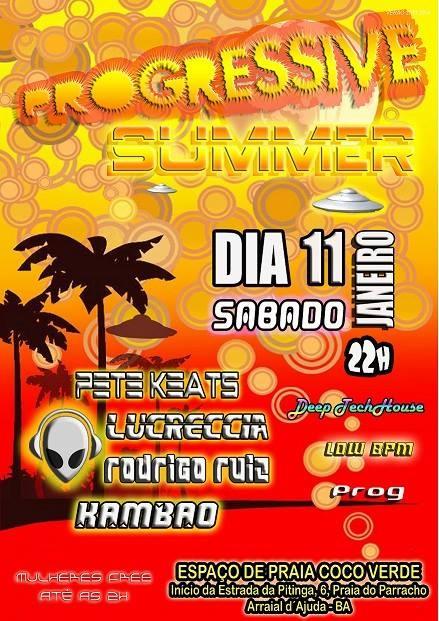Cartaz   Espao de praia Coc Verde - Estrada de Pitinga, 6 - Praia do Parracho, Sábado 11 de Janeiro de 2014