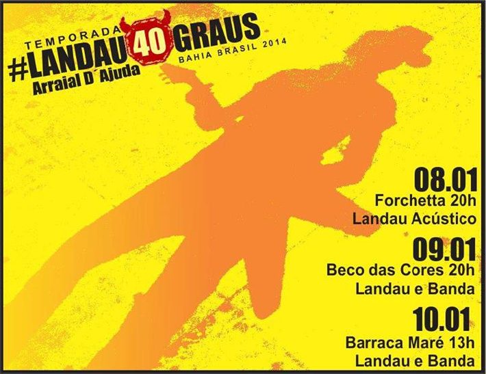 Cartaz   Barraca Mar - Praia de Pitinga, 2507 , Sexta-feira 10 de Janeiro de 2014