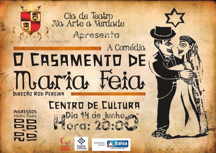 Cartaz   Centro de Cultura - Rua XV de Novembro, Paquet, Sábado 14 de Junho de 2014