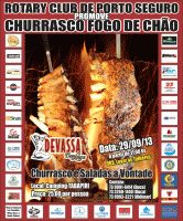 panfleto VII Churrasco Beneficente Fogo do Cho