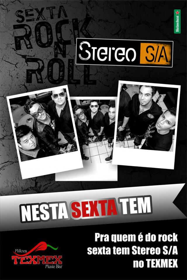 Cartaz   Milloca TexMex Music Bar - Rua du Mucug, 250, Sexta-feira 8 de Agosto de 2014