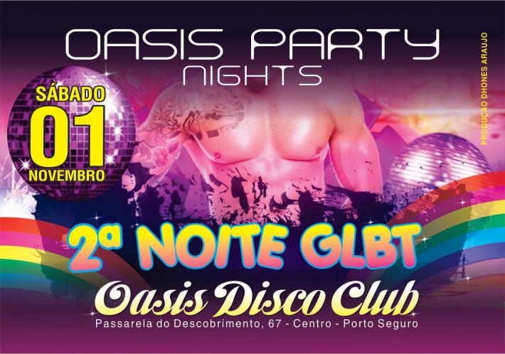 Cartaz   Oasis Disco Club - Rua Assis Chateaubriand, 67 - Centro (Passarela do Descobrimento) , Sábado 1 de Novembro de 2014