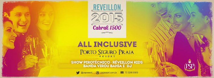 Cartaz   Porto Seguro Praia Resort - Av beira mar 1.500, Quarta-feira 31 de Dezembro de 2014