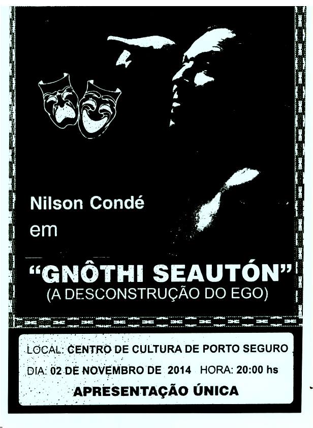 Cartaz   Centro de Cultura - Rua XV de Novembro, Paquet, Domingo 2 de Novembro de 2014
