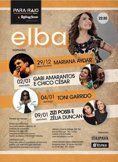 Cartaz   Para-Raio - Rua Alberto Parracho, 50 - Quadrado, Sexta-feira 9 de Janeiro de 2015