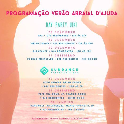 Cartaz   Casa Uki - Praia do Parracho, Do dia 28 ao dia 31/12/2014