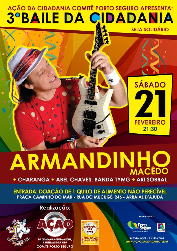 Cartaz   Praa Caminho do Mar - Rua do Mucug, 246 , Sábado 21 de Fevereiro de 2015