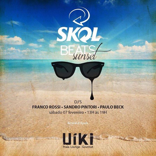 Cartaz   Casa Uki - Praia do Parracho, Sábado 7 de Fevereiro de 2015