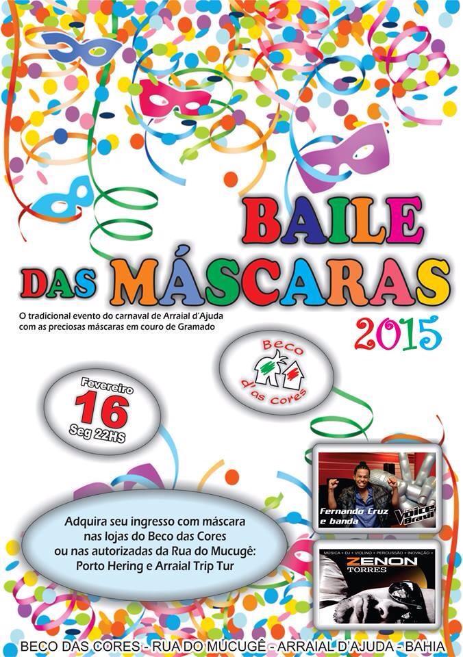 Cartaz   Beco das Cores - Rua do Mucug, 201, Segunda-feira 16 de Fevereiro de 2015