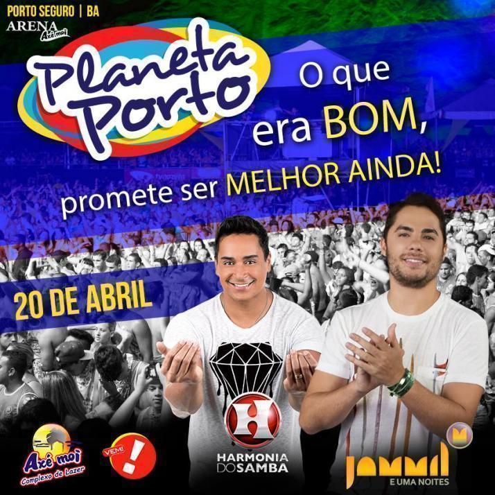 Cartaz   Arena Ax Moi - Av. Beira Mar, 6900 - Praia de Taperapuan, Segunda-feira 20 de Abril de 2015