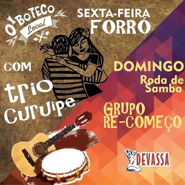 Cartaz   O Boteco Local - Quadrado, Sexta-feira 10 de Abril de 2015