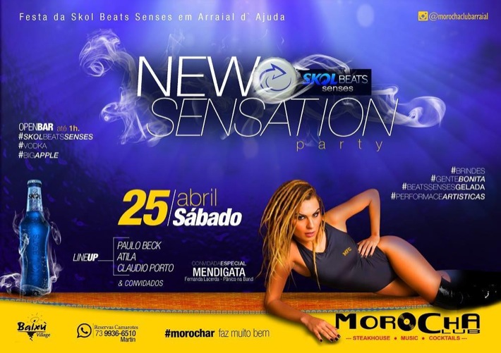 Cartaz   Morocha Club - Estrada do Mucug, 290, Sábado 25 de Abril de 2015