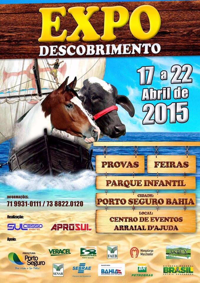 Cartaz   Centro Equestre de Arraial - mangueiro da Santa, Do dia 17 ao dia 22/4/2015