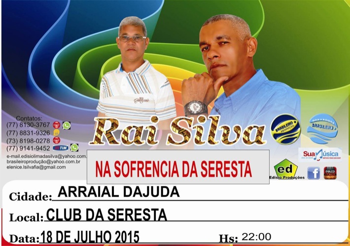 Cartaz   Club da Seresta - estrada Arraial/Trancoso, Sábado 18 de Julho de 2015