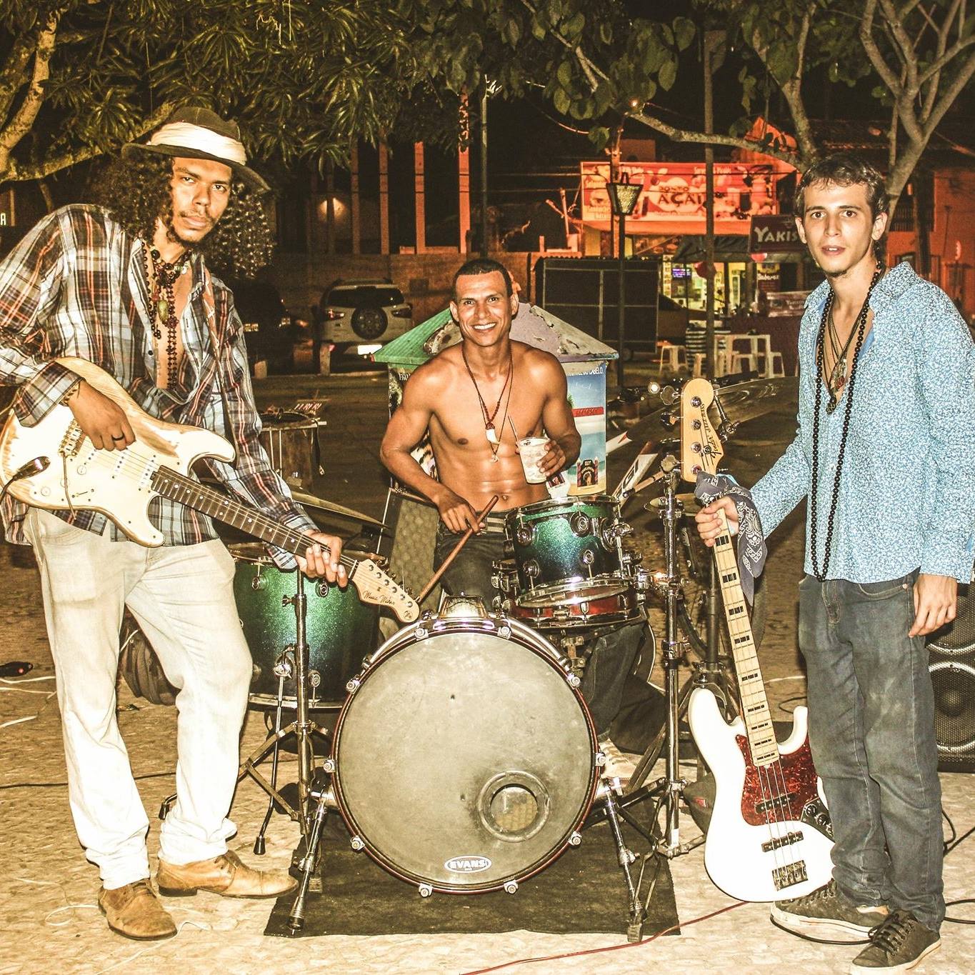 Cartaz  - Praa dos Hippies - Esquina do Buda Bar com Brodei, Quinta-feira 25 de Janeiro de 2018