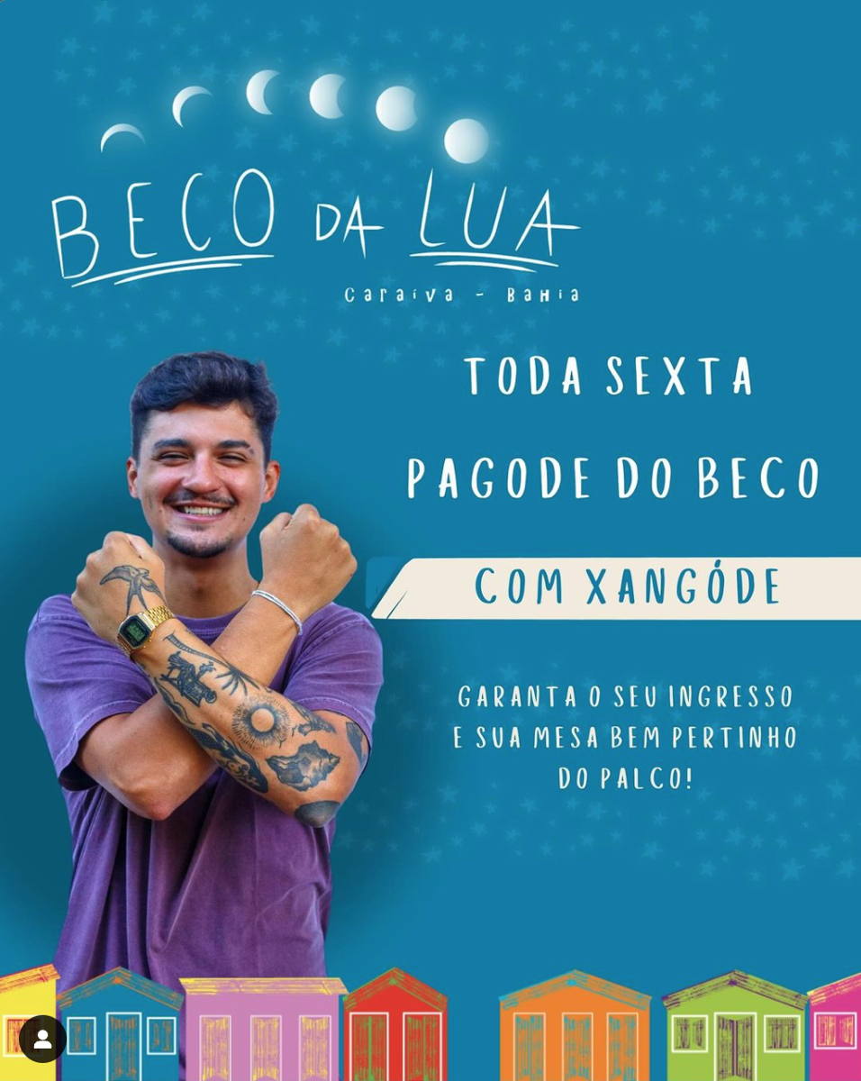 Cartaz  - Beco da Lua, Sexta-feira 6 de Dezembro de 2024